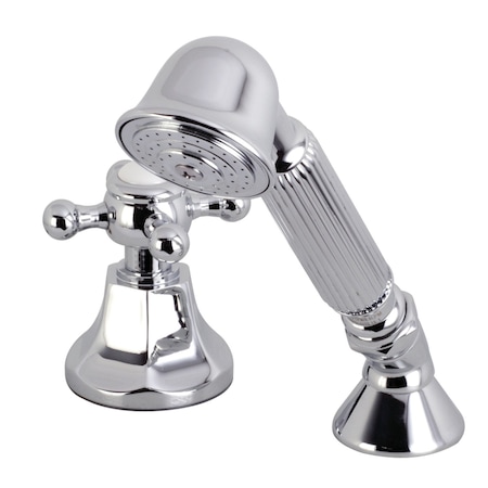 Kingston Brass KSK4301BXTR Transfer Valve Set For Roman Tub Filler, Polished Chrome KSK4301BXTR